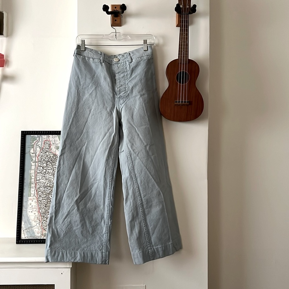Jesse Kamm light blue sailor pants size 6